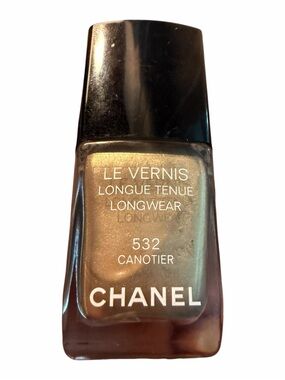 Chanel Le Vernis 532 Canotier Gold Longwear Nail Polish Limited Edition NWOB